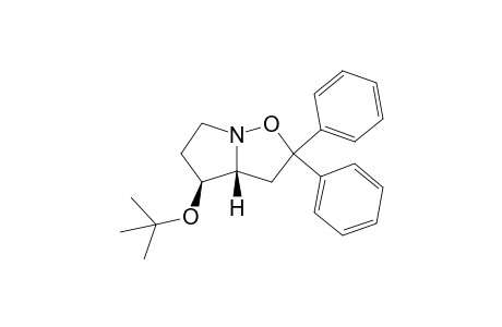 (3aR,4S)-Hexahydro-4-tert-butoxy-2,2-diphenylpyrrolo[1,2-b]isoxazole