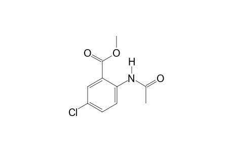 Methyl 2-(acetylamino)-5-chlorobenzoate