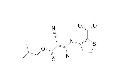 METHYL-3-[[1-AMINO-2-(ISOBUTOXYCARBONYL)-ETHYL]-AMINO]-THIOPHENE-2-CARBOXYLATE
