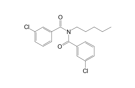 Benzamide, 3-chloro-N-(3-chlorobenzoyl)-N-pentyl-