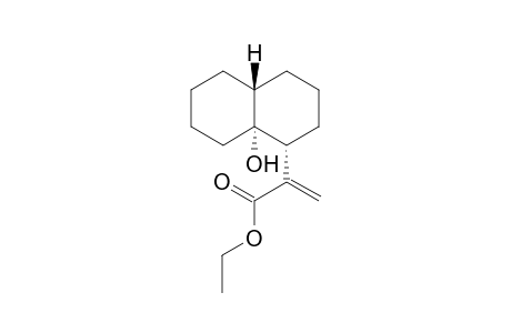 Ethyl 6.alpha,-hydroxy-14,15-dinor-7(.beta.-H)-cadin-11(13)-en-12-oate