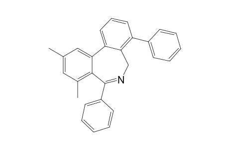 4,7-Diphenyl-8,10-dimethyl-5H-dibenzo[c,e]azepin