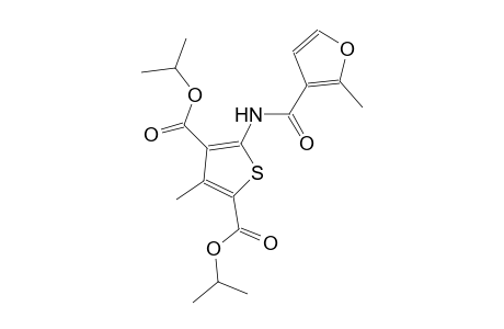 diisopropyl 3-methyl-5-[(2-methyl-3-furoyl)amino]-2,4-thiophenedicarboxylate