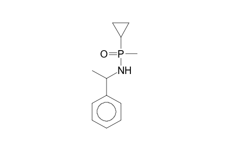 Cyclopropyl methyl .alpha.-methylbenzylaminophosphine oxide
