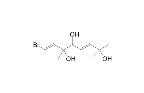 1-Bromo-3,7-dimethylocta-1,5-dien-3,4,7-triol
