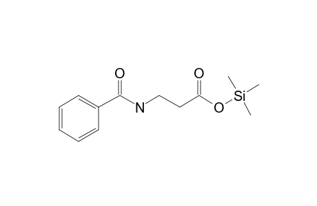 Trimethylsilyl N-(phenylcarbonyl)-.beta.-alaninate