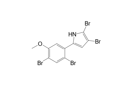 4,5-Dibromo-2-(2',4'-dibromo-5-methoxyphenyl)-1H-pyrrol