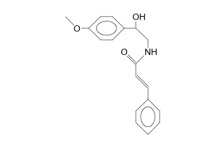 N-[2-Hydroxy-2-(4-methoxy-phenyl)-ethyl]-cinnamamide