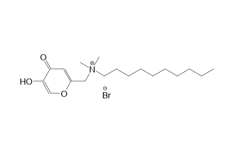 N-[(5-hydroxy-4-oxo-4H-pyran-2-yl)methyl]-N,N-dimethyl-1-decanaminium bromide