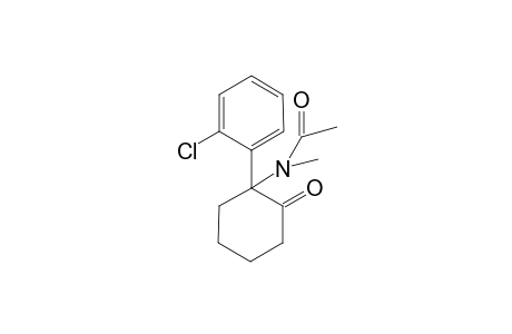 2-(2-Chlorophenyl)-2-(N-methyl-N-acetylamino)cyclohexanone