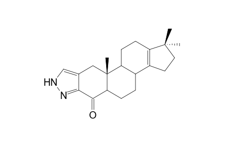 4-Oxo-17-desoxy-17-methyl-18-nor-13,14-dehydro-stanozolol