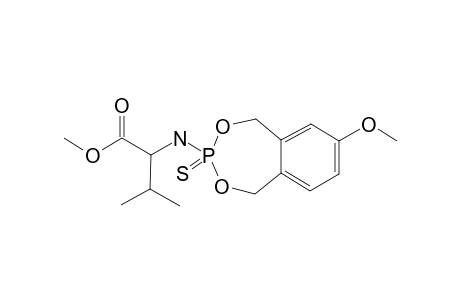 METHYL-2-[(7-METHOXY-3-SULFIDO-1,5-DIHYDRO-2,4,3-BENZODIOXAPHOSPHEPIN-3-YL)-AMINO]-3-METHYLBUTANOATE