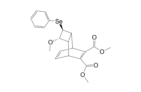DIMETHYL-3-EXO-PHENYLSELENO-4-ENDO-METHOXYTRICYCLO-[4.2.2.0(2,5)]-DECA-7,9-DIENE-7,8-DICARBOXYLATE