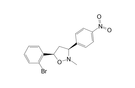 (3S*,5R*)-5-(2-Bromophenyl)-2-methyl-3-(4-nitrophenyl)isoxazolidine