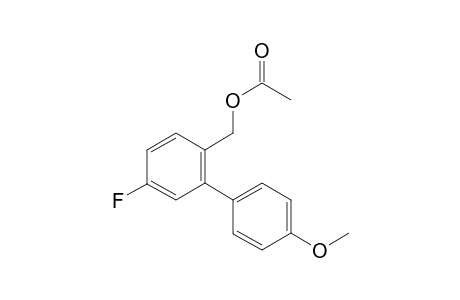 (5-Fluoro-4'-methoxy-[1,1'-biphenyl]-2-yl)methyl acetate