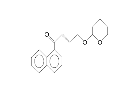 (E)-1-Naphthalenyl-4-(tetrahydropyran-2-yloxy)-2-buten-1-one