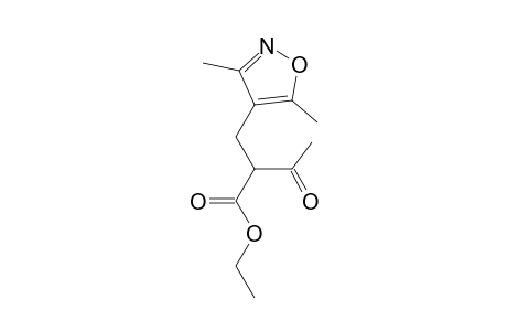 4-(2-Acetyl-2-ethoxycarbonyl)ethyl-3,5-dimethylisoxazole