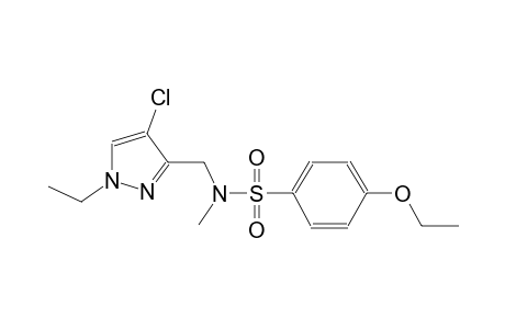 benzenesulfonamide, N-[(4-chloro-1-ethyl-1H-pyrazol-3-yl)methyl]-4-ethoxy-N-methyl-