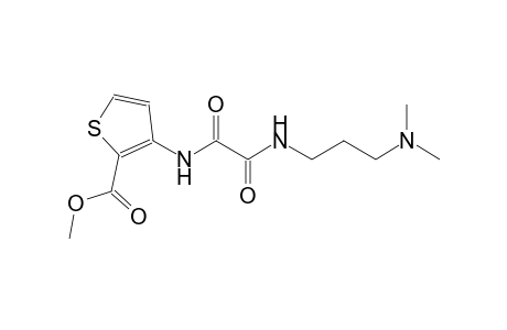 2-thiophenecarboxylic acid, 3-[[2-[[3-(dimethylamino)propyl]amino]-1,2-dioxoethyl]amino]-, methyl ester