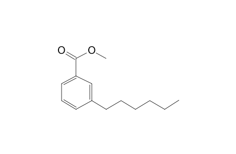 Methyl-3-N-hexylbenzoate