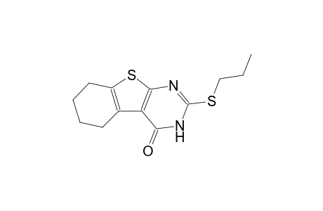 2-(propylsulfanyl)-5,6,7,8-tetrahydro[1]benzothieno[2,3-d]pyrimidin-4(3H)-one