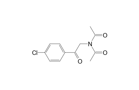 Acetamide, N-acetyl-N-[2-(4-chlorophenyl)-2-oxoethyl]-