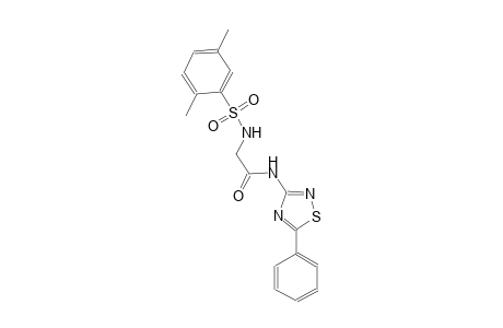 acetamide, 2-[[(2,5-dimethylphenyl)sulfonyl]amino]-N-(5-phenyl-1,2,4-thiadiazol-3-yl)-