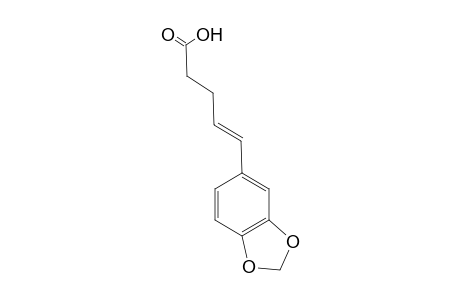 (E)-5-(1,3-benzodioxol-5-yl)-4-pentenoic acid