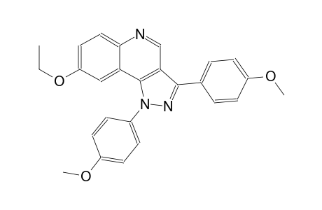 8-ethoxy-1,3-bis(4-methoxyphenyl)-1H-pyrazolo[4,3-c]quinoline