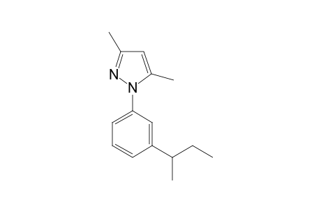 1-[3-(sec-Butyl)phenyl]-3,5-dimethyl-1H-pyrazole