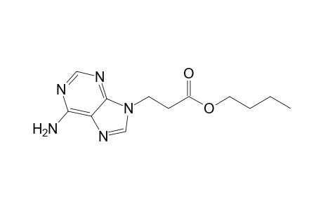3-(6-aminopurin-9-yl)propanoic acid butyl ester