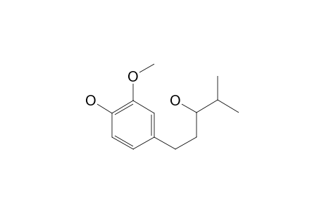 (+/-)-1-(4-HYDROXY-3-METHOXYPHENYL)-4-METHYL-3-PENTANOL