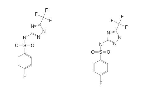 4-FLUORO-N-(5-TRIFLUOROMETHYL)-1H-1,2,4-TRIAZOL-3-YL-BENZENESULFONAMIDE