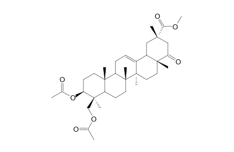 3.beta.,24-Diacetate-22-oxo-olean-12-en-29-oate
