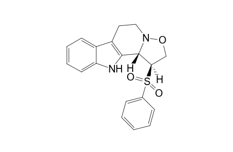 trans-1-Phenylsulfonyl-1,2,4,5-tetrahydrooxazolo[3,2-a].beta.-carboline