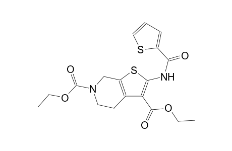 diethyl 2-[(2-thienylcarbonyl)amino]-4,7-dihydrothieno[2,3-c]pyridine-3,6(5H)-dicarboxylate