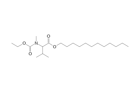 Valine, N-methyl-N-ethoxycarbonyl-, dodecyl ester