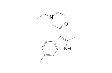2-(Diethylamino)-1-(2,6-dimethyl-1H-indol-3-yl)ethanone