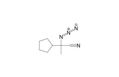 Cyclopentaneacetonitrile, .alpha.-azido-.alpha.-methyl-