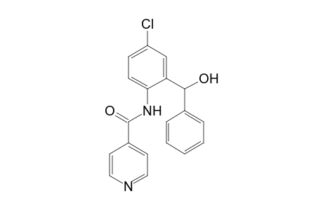 4-Pyridinecarboxamide, N-[4-chloro-2-(hydroxyphenylmethyl)-phenyl]-