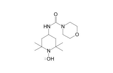 N-(2,2,6,6-tetramethyl-1-(lambda1-oxidaneyl)piperidin-4-yl)morpholine-4-carboxamide