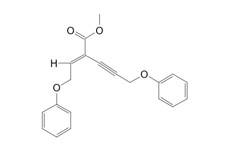 (E)-2-(2-PHENOXYETHYLIDENE)-5-PHENOXY-3-PENTYNOIC-ACID-METHYLESTER