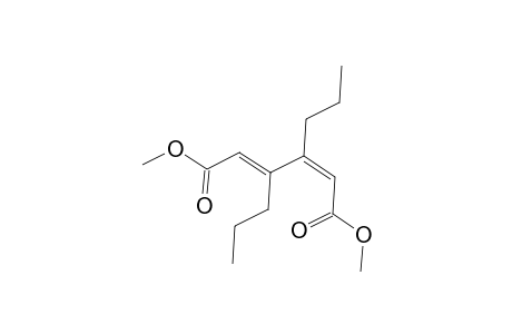 2,4-Hexadienedioic acid, 3,4-dipropyl-, dimethyl ester, (E,Z)-
