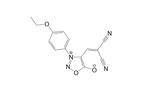 2-(3-(4-Ethoxyphenyl)sydnon-4-ylmethylene)malononitrile