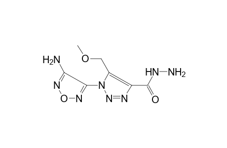 1-(4-Amino-1,2,5-oxadiazol-3-yl)-5-(methoxymethyl)-1H-1,2,3-triazole-4-carbohydrazide