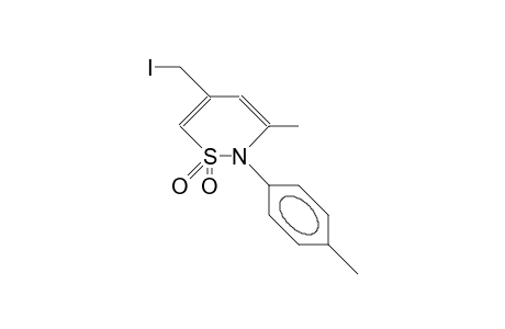2-Iodomethyl-4-methyl-N-(4-tolyl)-1,3-butadiene-1,4-sultame