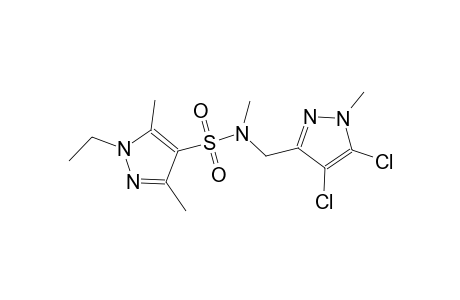 1H-pyrazole-4-sulfonamide, N-[(4,5-dichloro-1-methyl-1H-pyrazol-3-yl)methyl]-1-ethyl-N,3,5-trimethyl-