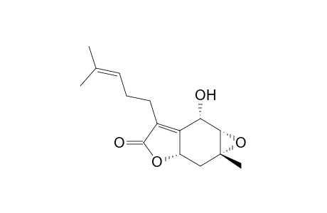 (1aR,2aS,6S,6aS)-1a-methyl-5-(4-methylpent-3-enyl)-6-oxidanyl-2,2a,6,6a-tetrahydrooxireno[2,3-f][1]benzofuran-4-one