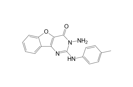 2-[(4'-Methylphenyl)amino]-3-aminobenzofuro[3,2-d]pyrimidin-4(3H)-one