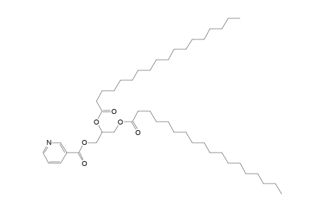 3-nicotinoyl-1,2-dioctadecanoyl-rac-glycerol